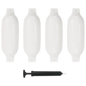4 Darab Pvc Csónak Lökhárító 41 X 11,5 Cm