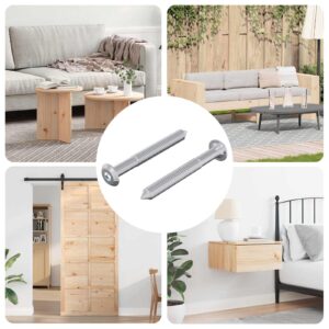 Csavar 2 Pcs Ezüst Acél