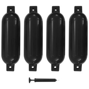 4 Darab Pvc Csónak Lökhárító 51 X 14 Cm